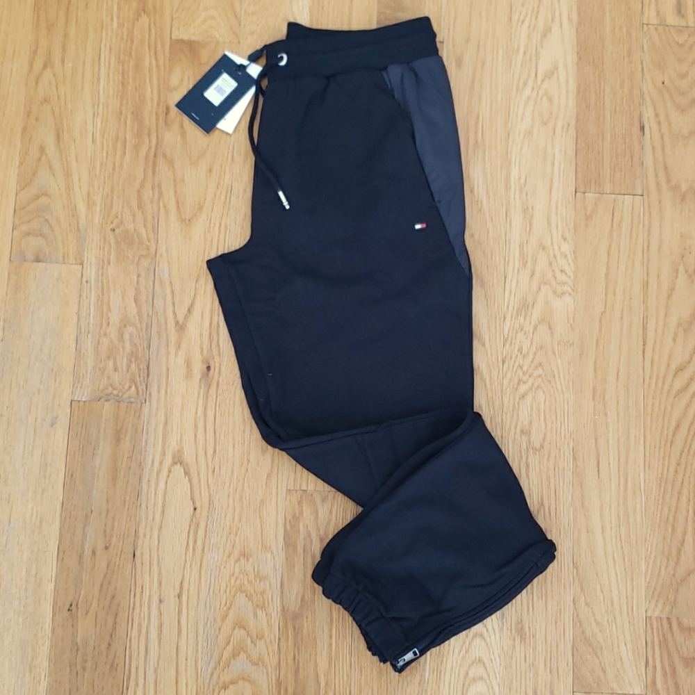 Tommy Hilfiger mixed media sweatpants